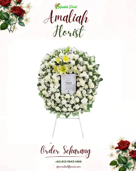 Krans Bunga Duka Simbarejo